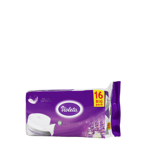 Lavanda, pamuk 16 rola 3 sloja 02.05.= 4,99€
