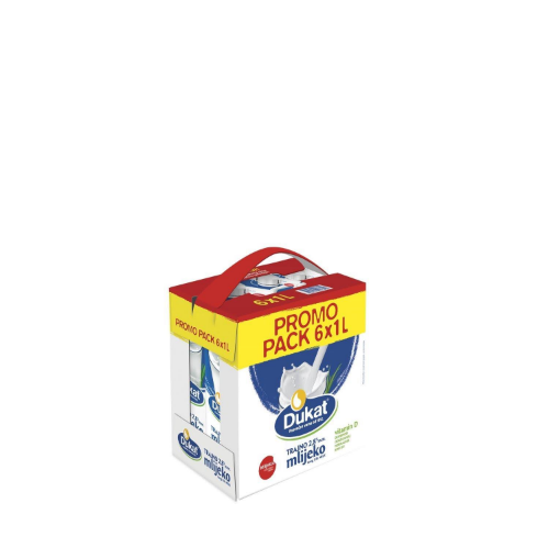  6x1L 2,8% mm Dukat 1L=0,78€ mpc 02.05.=5,49€