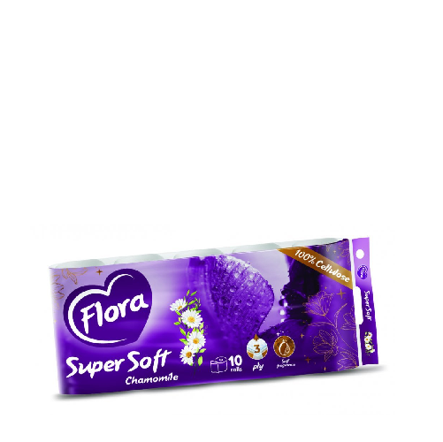 WC PAPIR FLORA 3 sloja 10 rola