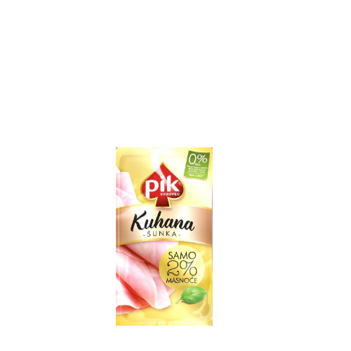 šunka kuhana 125g 1kg=15,92€ do 19,90€  mpc 02.05.=2,49€