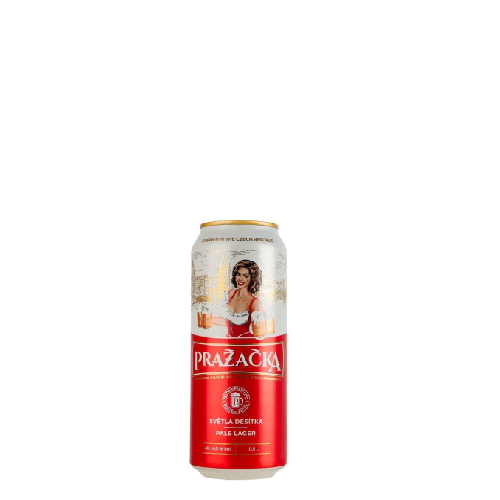 Pivo Pražačko 0,5L 1L=1,78€ mpc 02.05.=0,99€