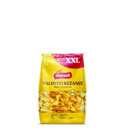 Rezanci valoviti XXL 625g Marodi 1kg=4,14€