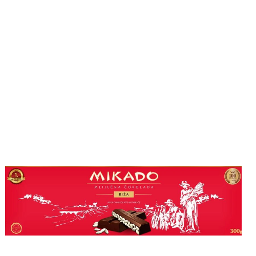 Čokolada Mikado 300g mpc 02.05.=3,19€